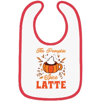 Discover Pumpkin Spice Latte Halloween Coffee Lover Tarot Bibs