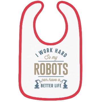 Discover Robot Robotics Engineer I Work Bibs