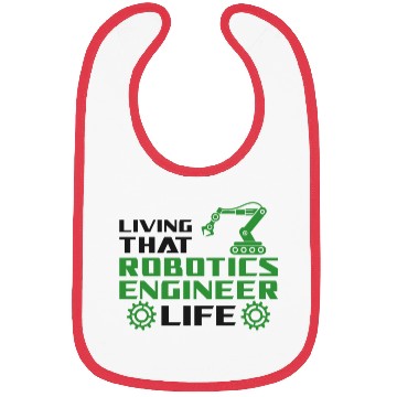 Discover Robot Robotics Engineer Living Bibs