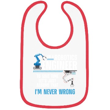 Discover Robot Robotics Engineer I'm A Bibs