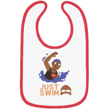 Discover just Swim : For Swimming Lovers Bibs