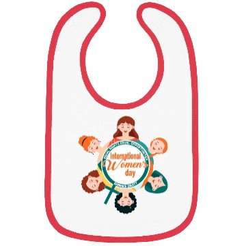 Discover International Women's Day: Embrace Equity Bibs