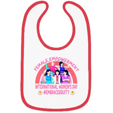 Discover International Women's Day: Feminism Embrace Equity Bibs