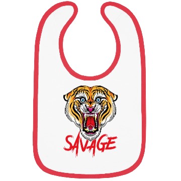 Discover Savage Tiger Traditional Tattoo Bibs
