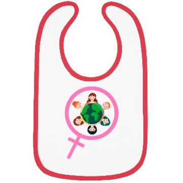 Discover International Women's Day Embrace Equity Bibs