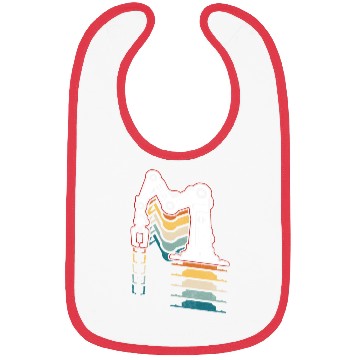 Discover Robot Robotics Engineer Retro Bibs