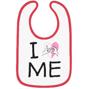 Discover I Love Me 10 Bibs