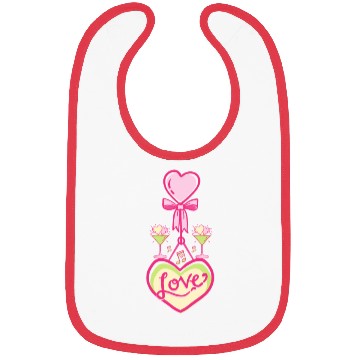 Discover Love - Valentine's day Bibs