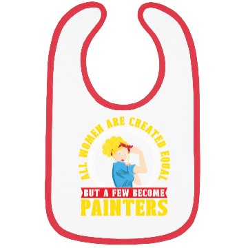 Discover Painter Painting Funny Bibs