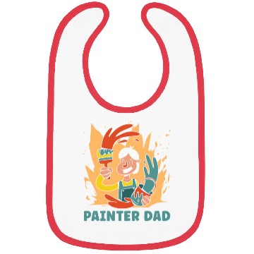 Discover Painter Painting Dad Bibs