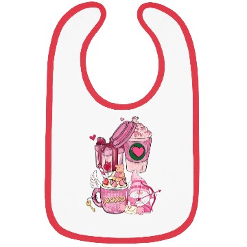 Discover Coffee Is My Love Language Cupid Coffee Valentine Bibs