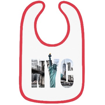 Discover New York City - NYC Lettering Bibs