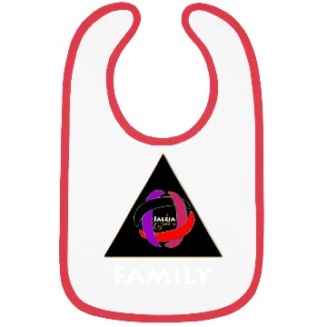 Discover FAMILY - WHITE PRINT Bibs