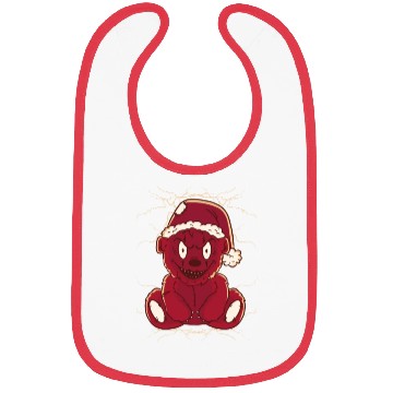 Discover Scary smiling teddy-bear Scary smiling teddy-bear Bibs
