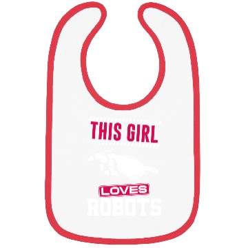 Discover Robot Robotics Engineer Girl This Bibs