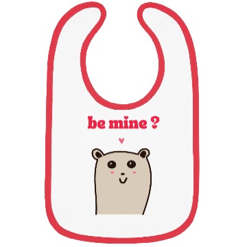 Discover Be Mine Bibs, Valentine's Day Bibs