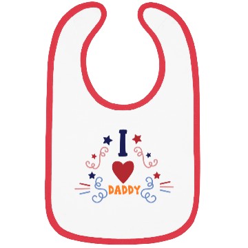 Discover I love daddy 6733 Bibs