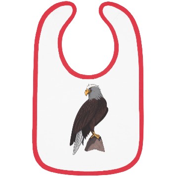 Discover Eagle flying perching Bibs