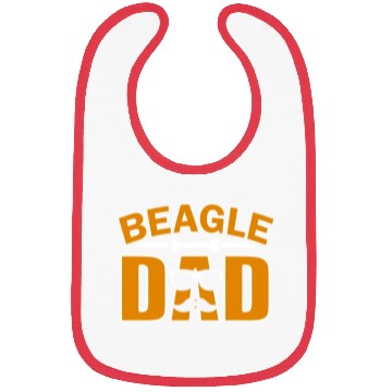 Discover Beagle dad for dad dog lover Bibs