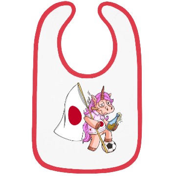 Discover Japanese Party Unicorn Bibs