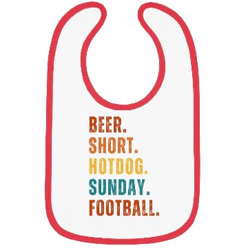 Discover Football Sunday Bibs