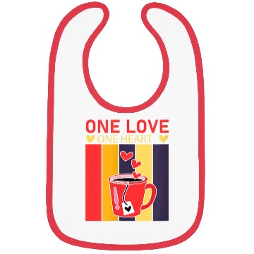 Discover Valentine OneLove One Heart Bibs