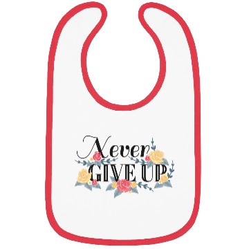 Discover Never Give UP design Bibs