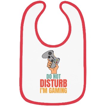 Discover Do Not Disturb Im Gaming Bibs - Perfect for Dad