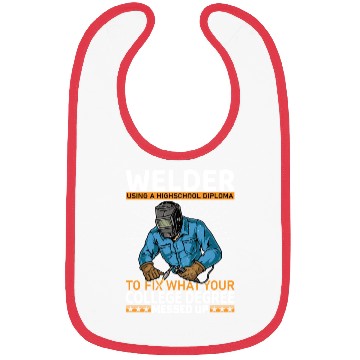 Discover Welder using a high school Bibs