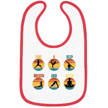 Discover TAKE A DEEP BREATH AND RELAX Bibs