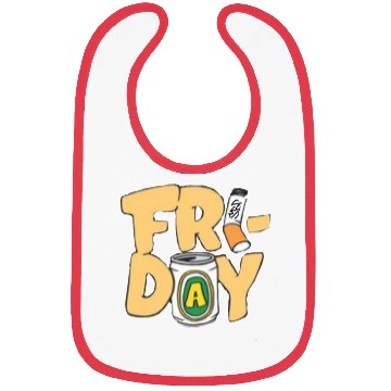 Discover FRIDAY SBP DESIGN BY CONSEQUENCE FLAVAZ Bibs