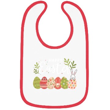 Discover Happy Easter Spring Flowers Bunny Rabbit Egg Hunt Bibs
