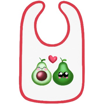 Discover Avocado Love - Cute Couple Design Bibs
