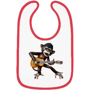 Discover Guitar monkey Bibs