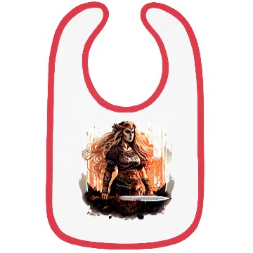 Discover Shield-maiden or Shieldmaiden Amazon Bibs
