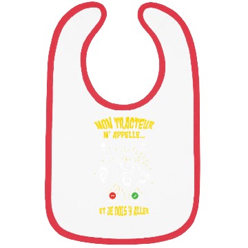 Discover My Tractor Calling I Must Go Driver Farmer Bibs