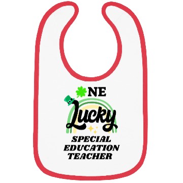 Discover Special education teacher, St Patrick's Day Gift Bibs
