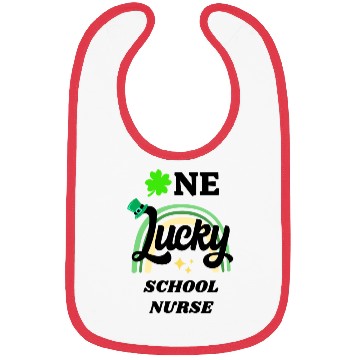 Discover School Nurse, St Patrick's Day Gift Bibs