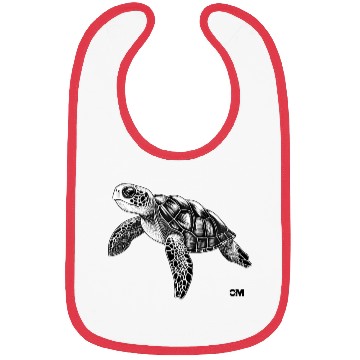 Discover Cosmic Mirror Turtle Bibs