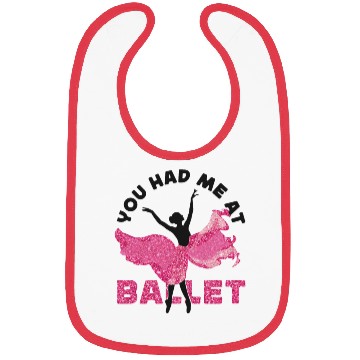 Discover Ballet Dancer Dance Girl Ballerina Bibs