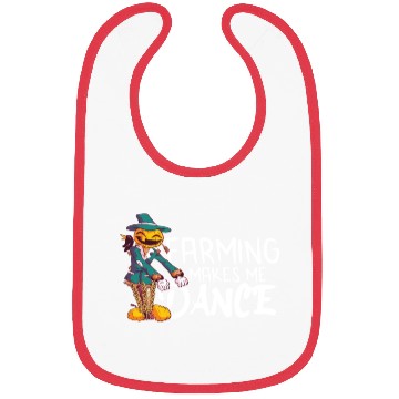 Discover Farming Makes Me Dance Dancing Pumpkin Farmer Bibs