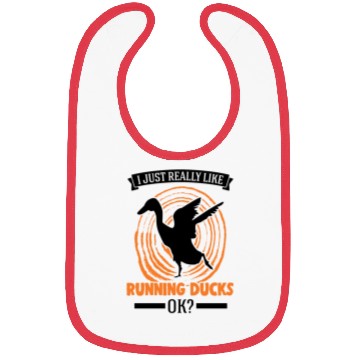 Discover I Just Really Like Running Ducks, Ok Duck Bibs