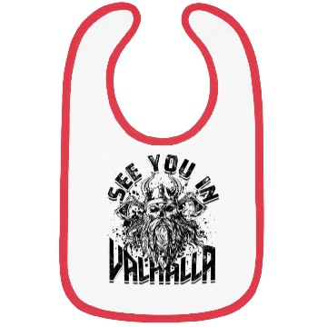 Discover See you in Valhalla - Viking Bibs