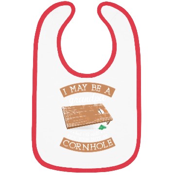 Discover I'll Still Kick Your Butt At Cornhole Grandpa Bibs
