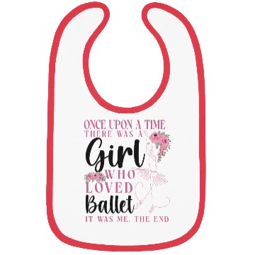 Discover Ballet Dancer Dance Girl Ballerina Bibs