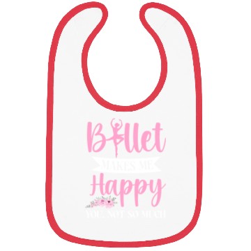 Discover Ballet Dancer Dance Girl Ballerina Bibs