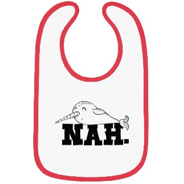 Discover Procrastinating Narwhal Lover Aquatic Animals Bibs