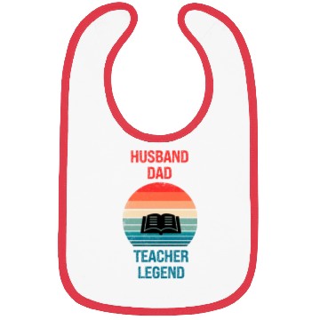 Discover Husband Dad Teacher Legend Bibs