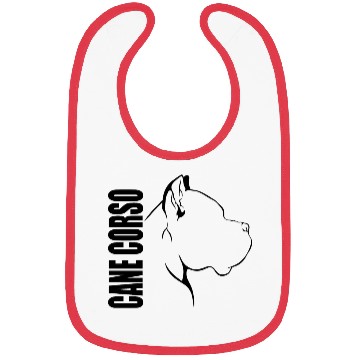Discover Proud Cane Corso Profile dog mom Bibs