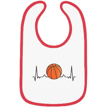 Discover Basketball Heartbeat Bibs